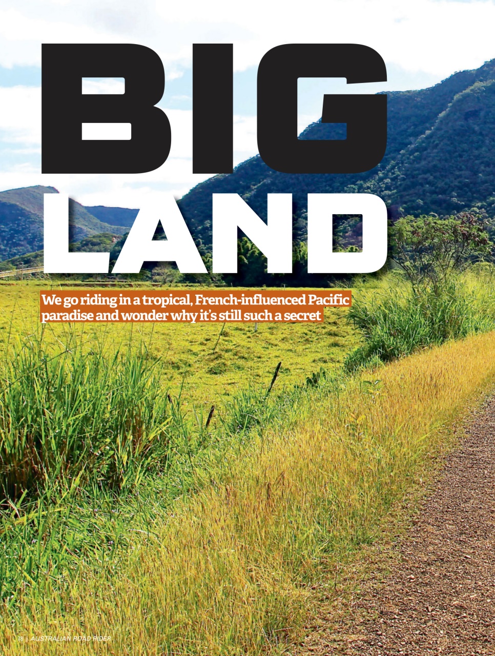 Australian Road Rider Preview Pages