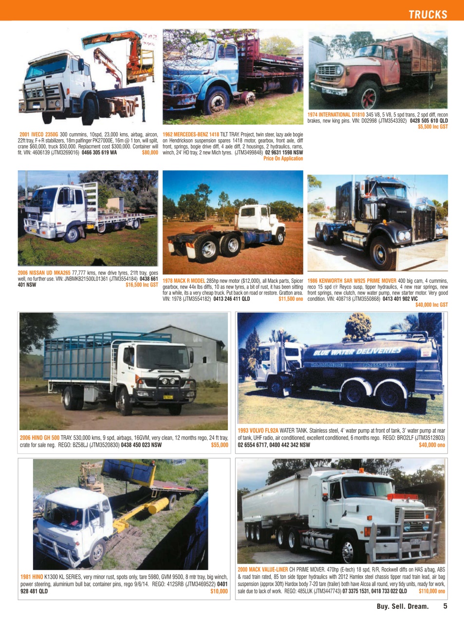 JUST TRUCKS Preview Pages
