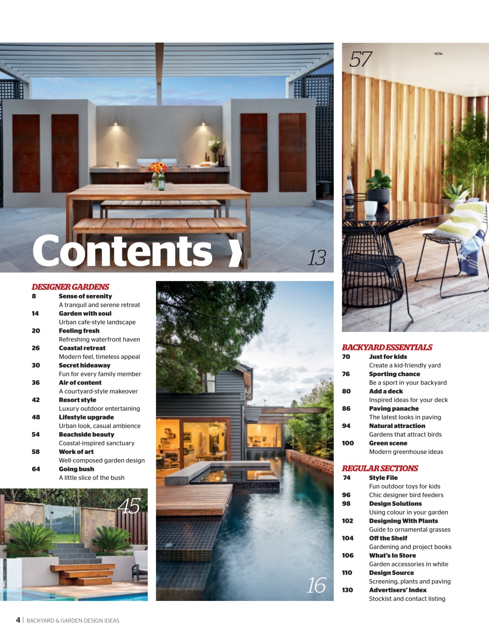 Backyard & Outdoor Living Preview Pages