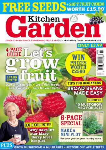 Kitchen Garden Magazine issue November 2014