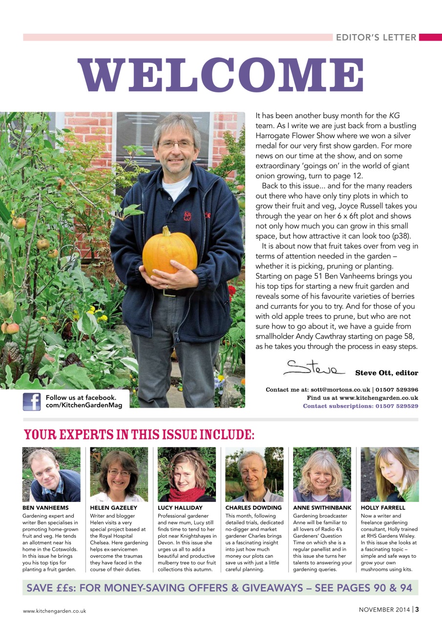 Kitchen Garden Magazine Preview Pages