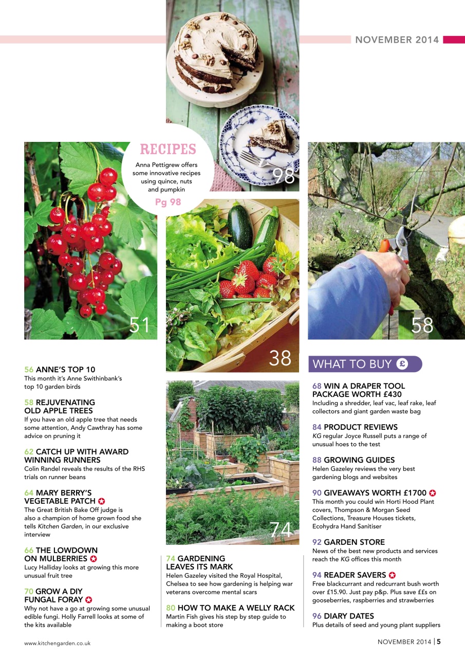 Kitchen Garden Magazine Preview Pages