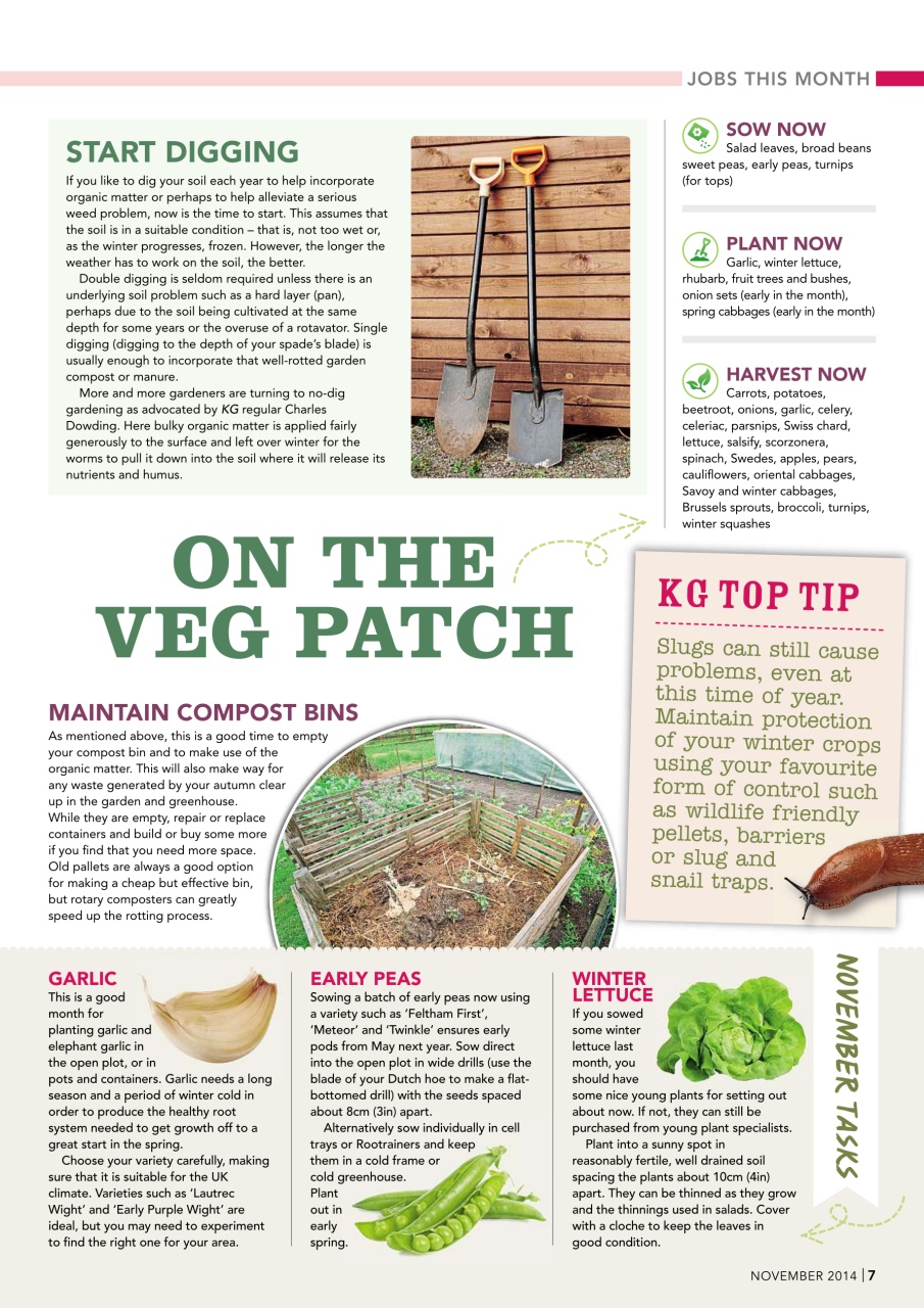Kitchen Garden Magazine Preview Pages