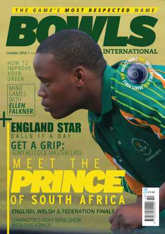Bowls International issue October 2014