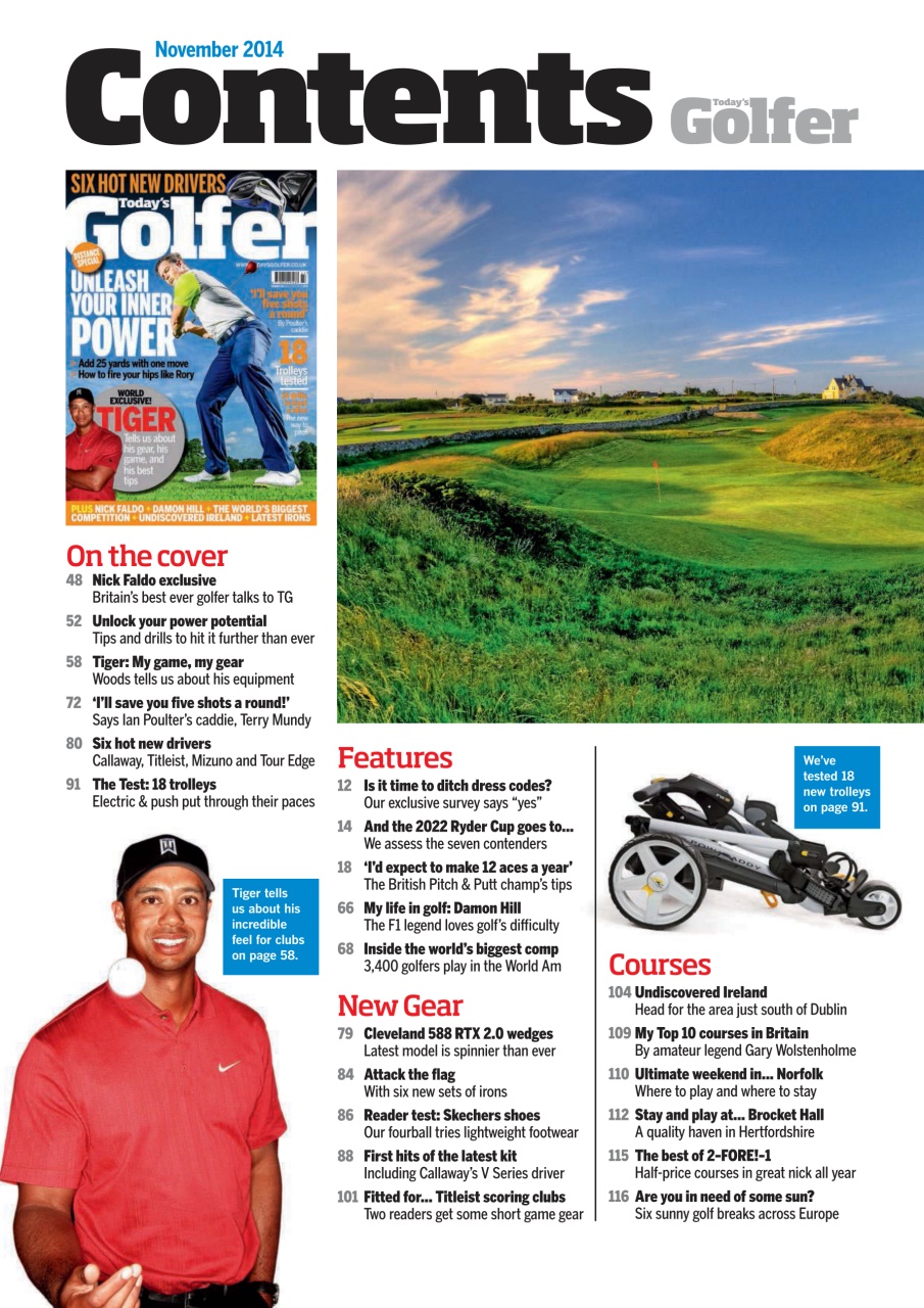 Today's Golfer Preview Pages