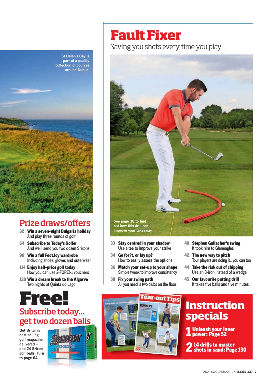 Today's Golfer Preview Pages
