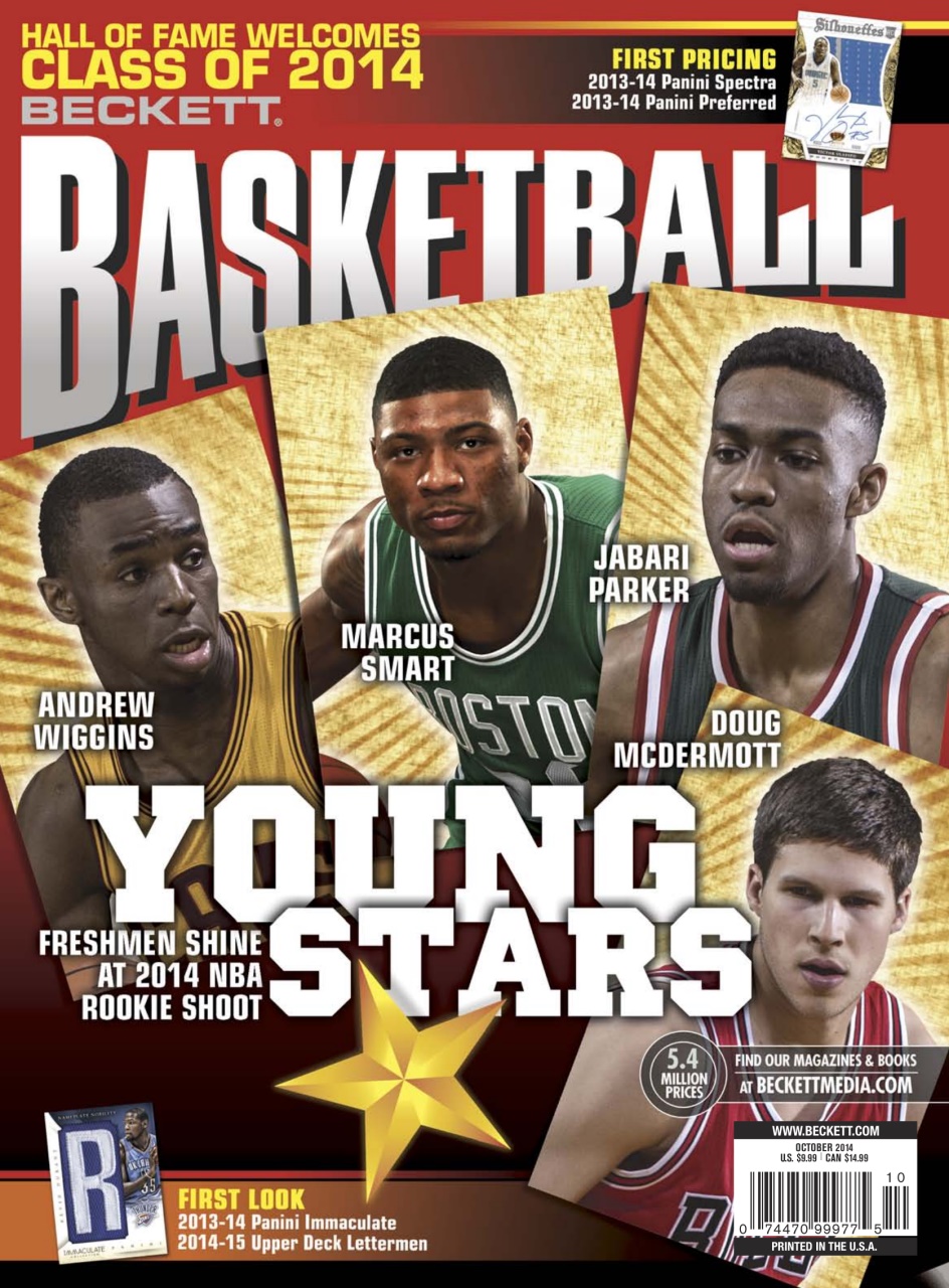 Beckett Basketball Magazine Preview Pages