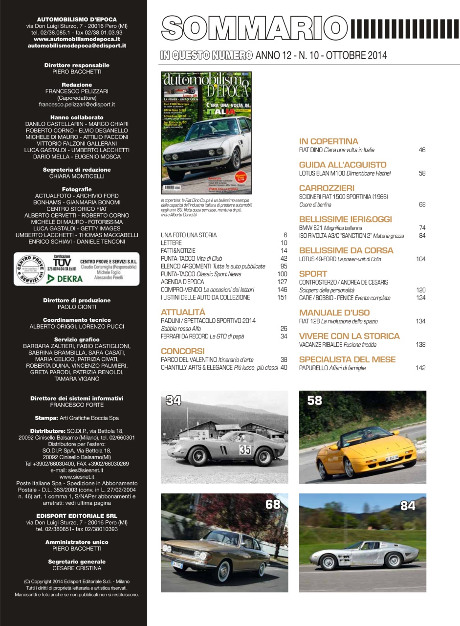 Automobilismo d'Epoca Preview Pages