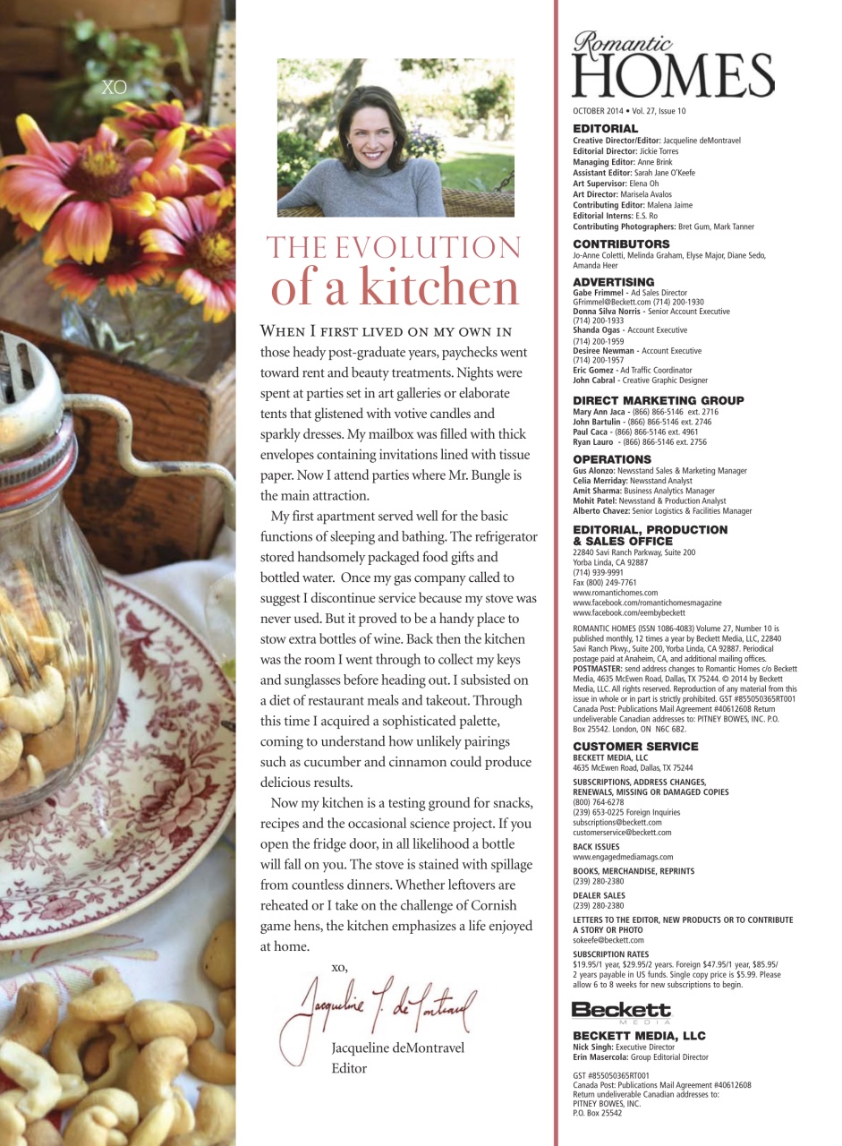 Romantic Homes Preview Pages