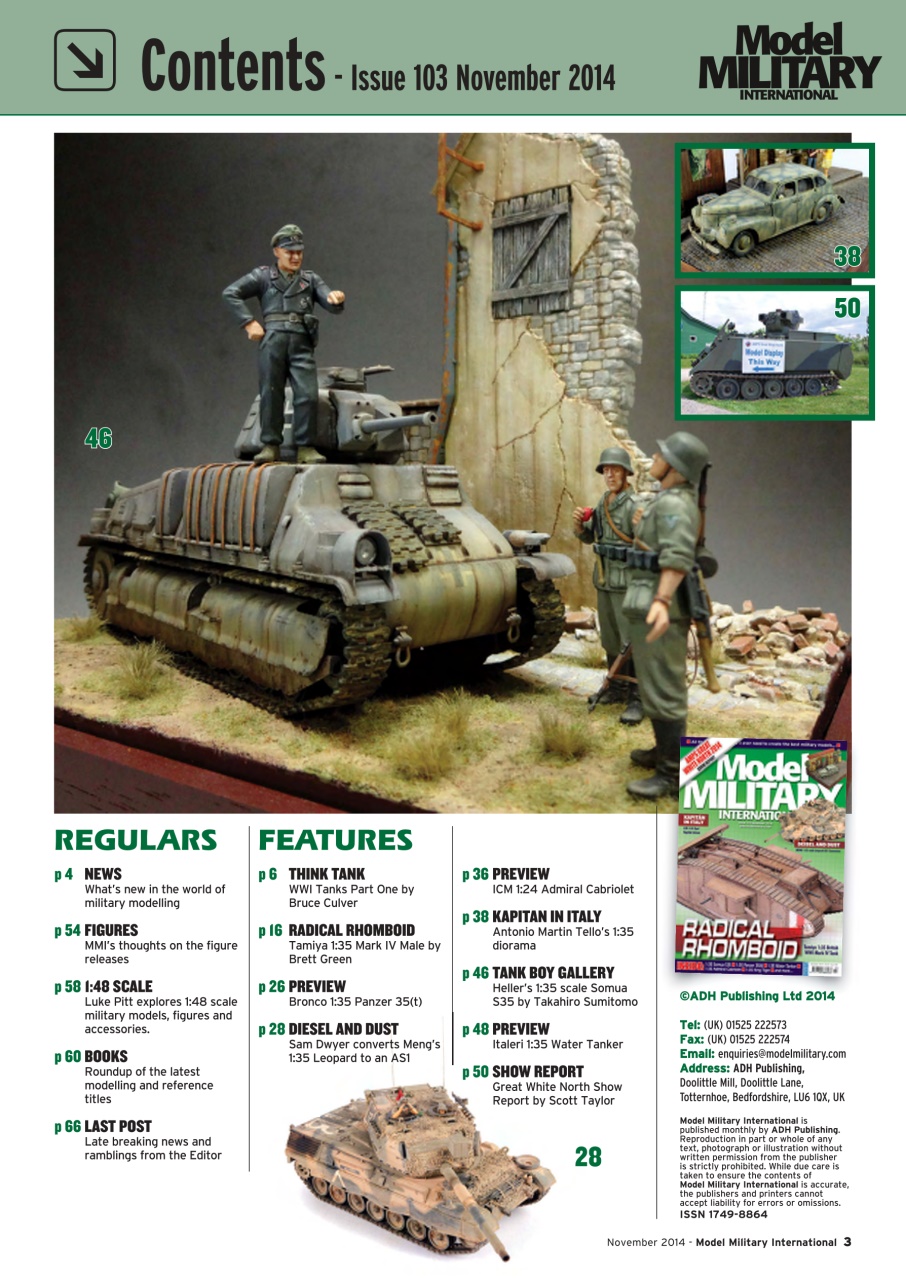 Model Military International Preview Pages