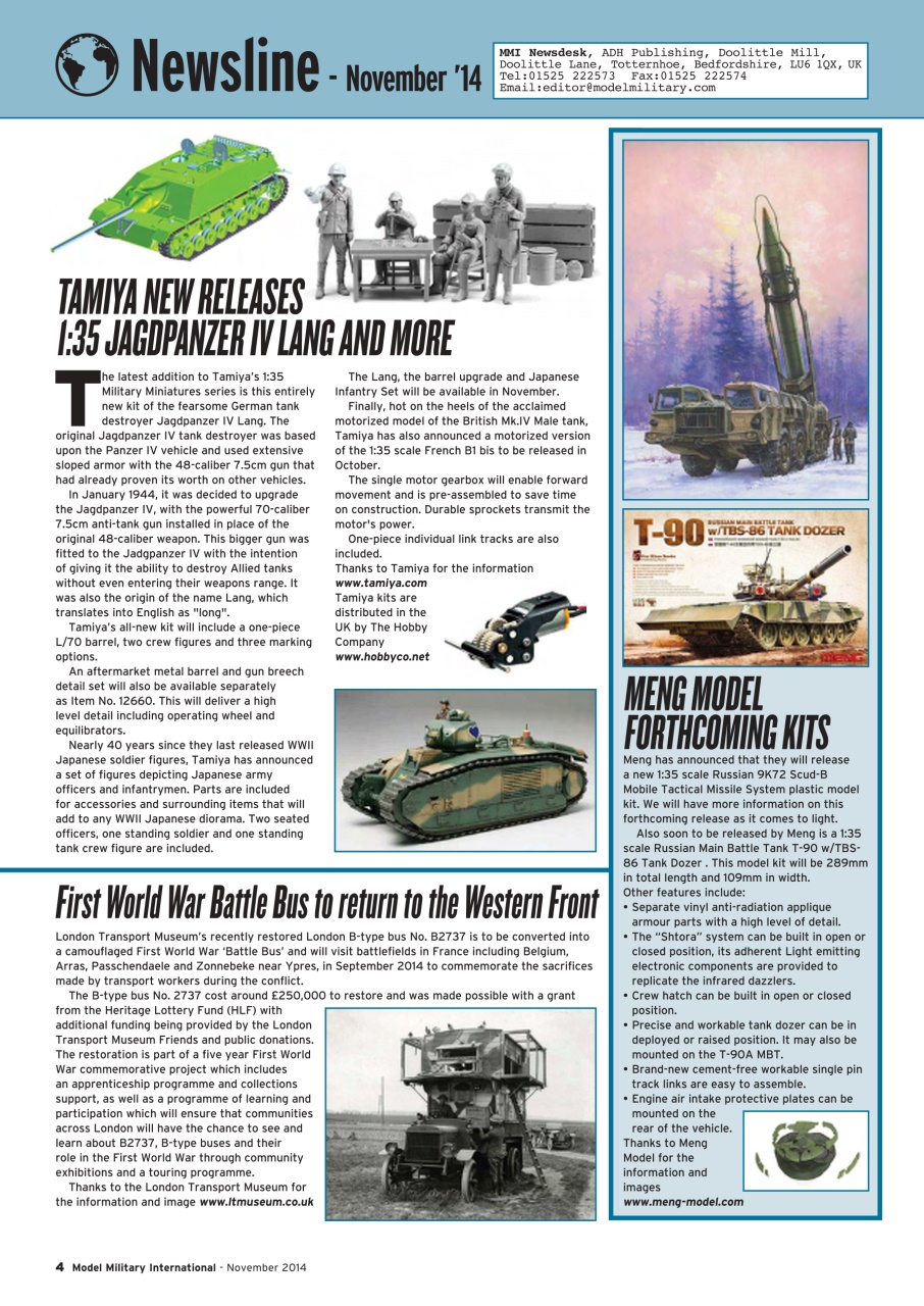 Model Military International Preview Pages