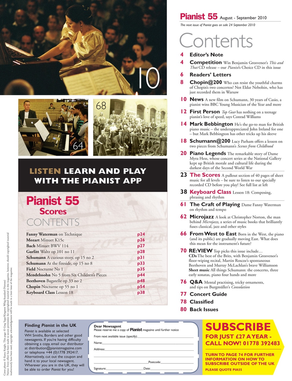 Pianist Preview Pages