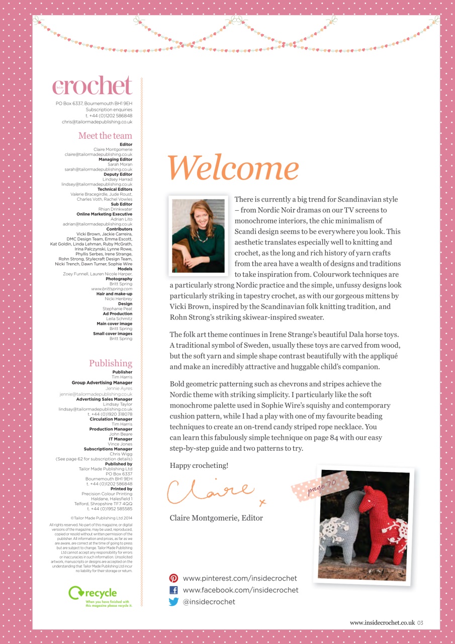 Inside Crochet Preview Pages