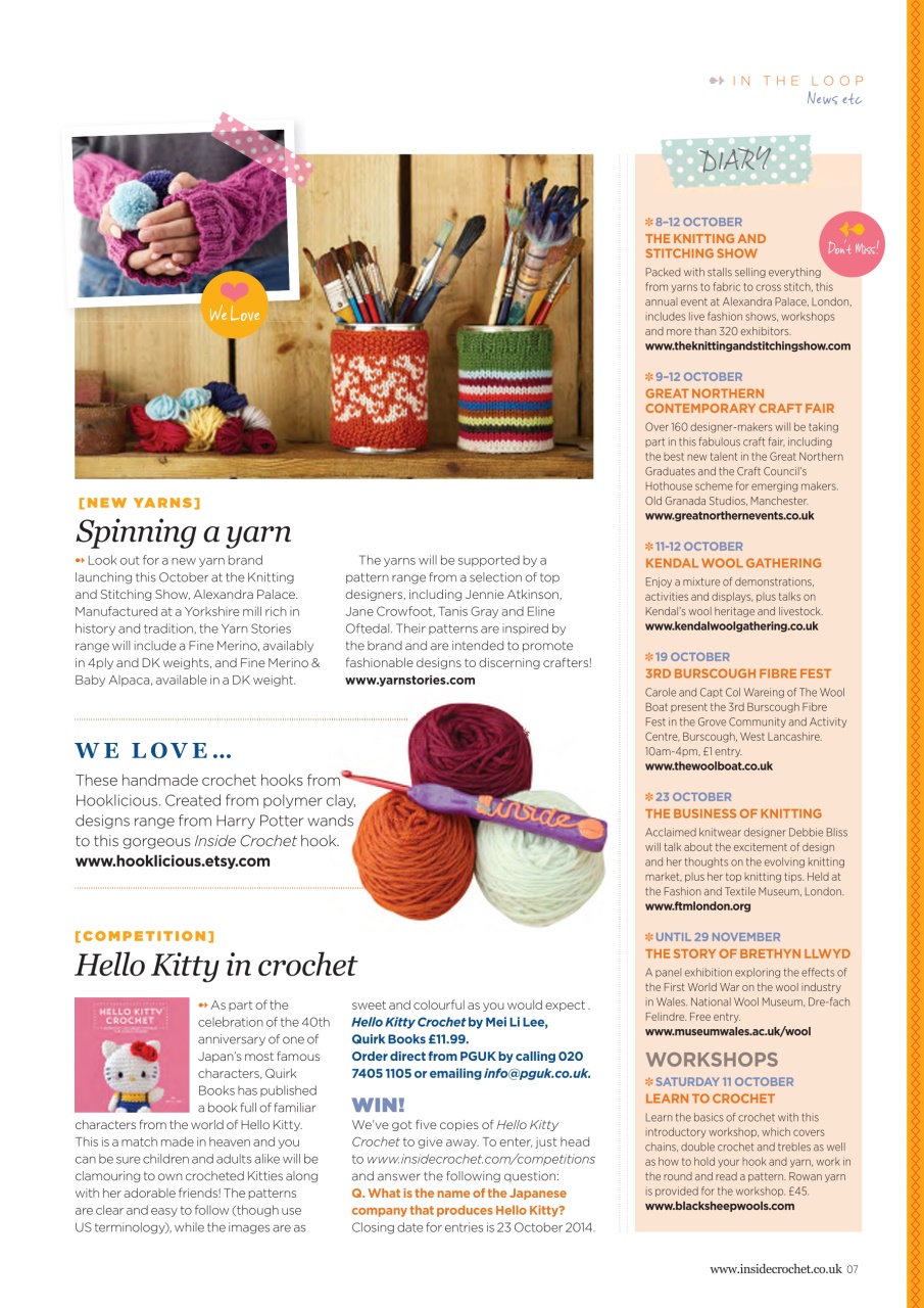 Inside Crochet Preview Pages