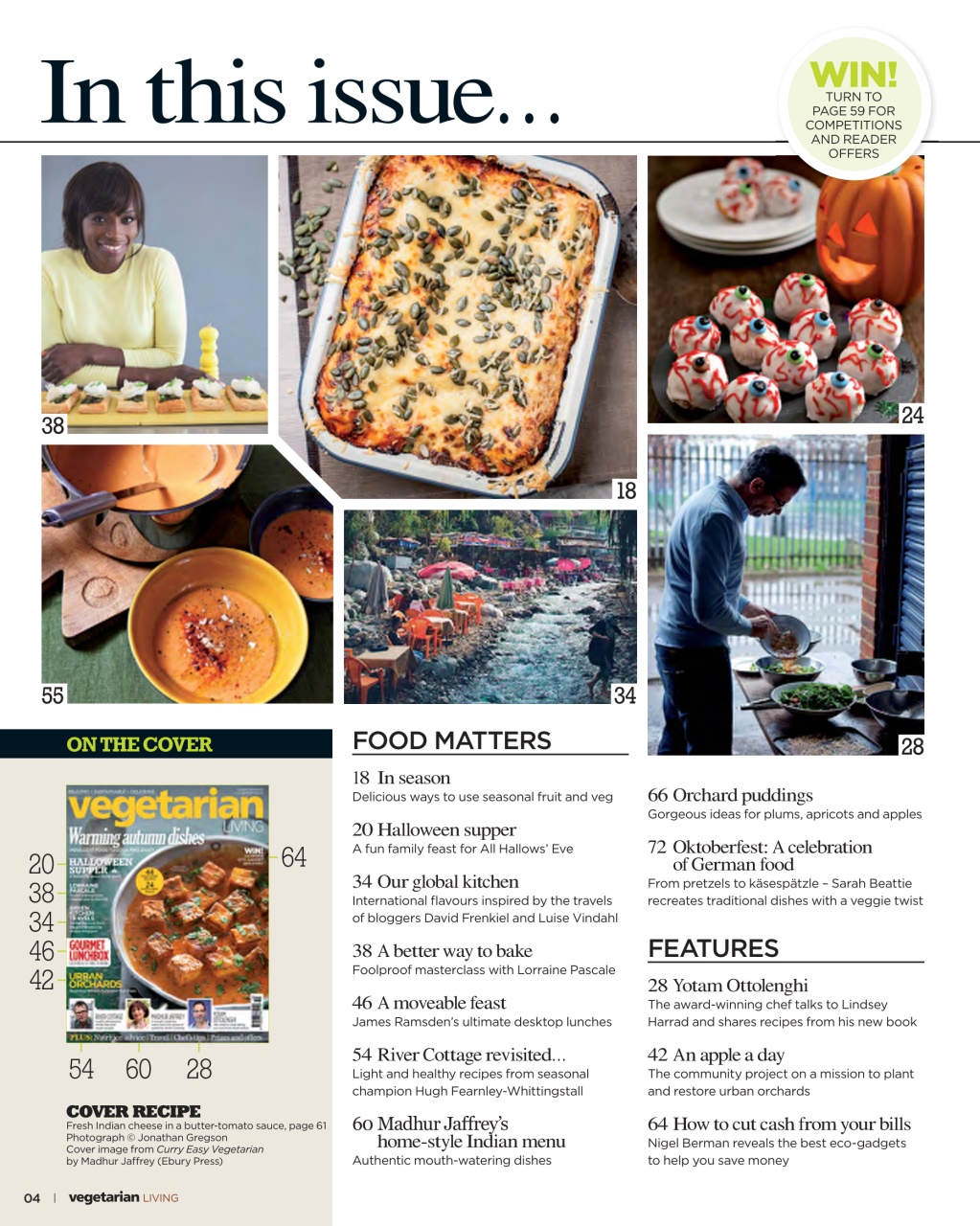 Vegetarian Living Preview Pages