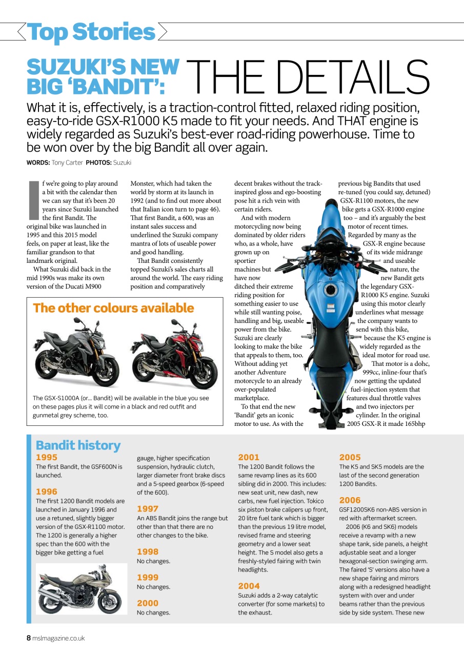 Motorcycle Sport & Leisure Preview Pages