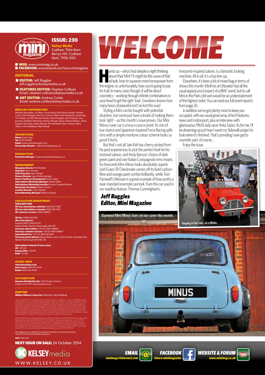 Mini Magazine Preview Pages