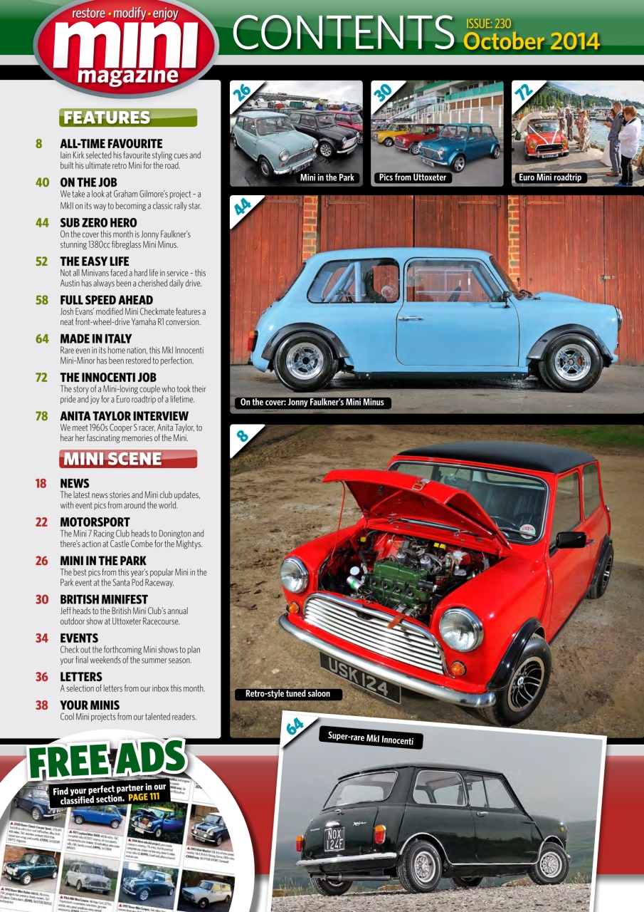 Mini Magazine Preview Pages