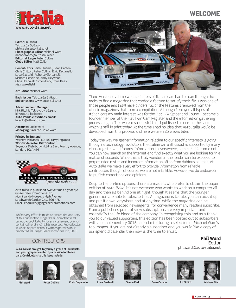 AutoItalia Magazine Preview Pages