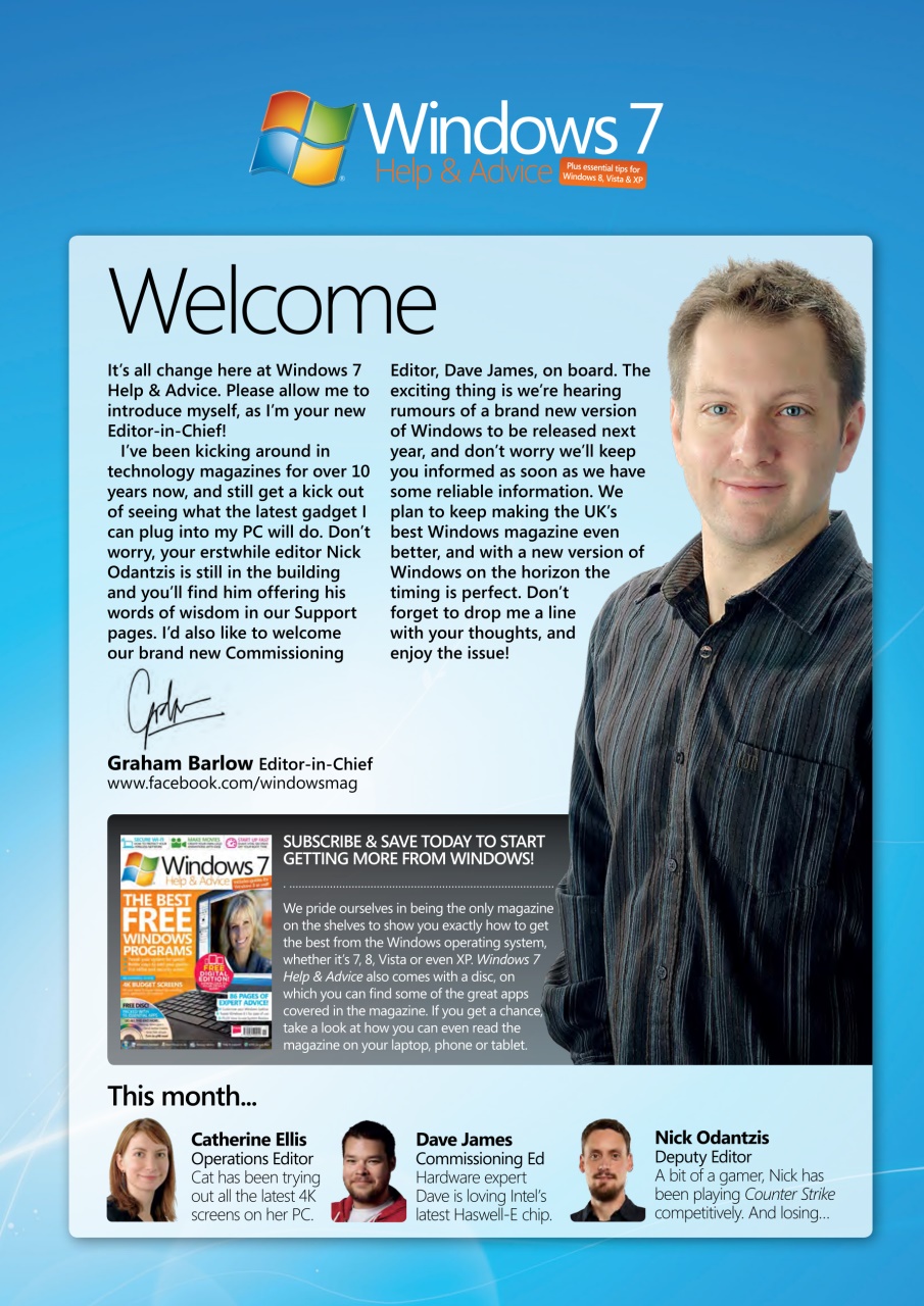 Windows Help & Advice Preview Pages