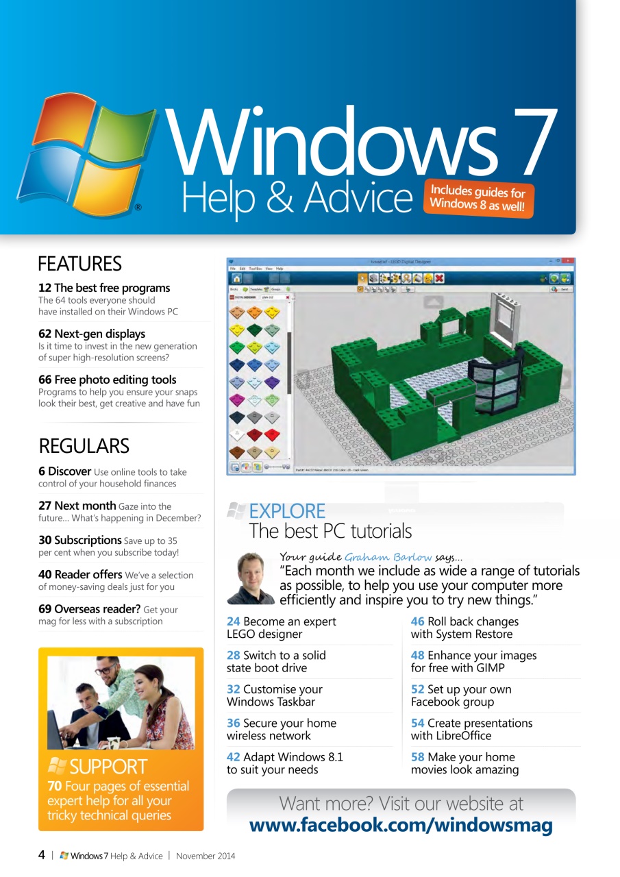 Windows Help & Advice Preview Pages