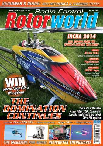 Radio Control Rotor World issue Nov-14