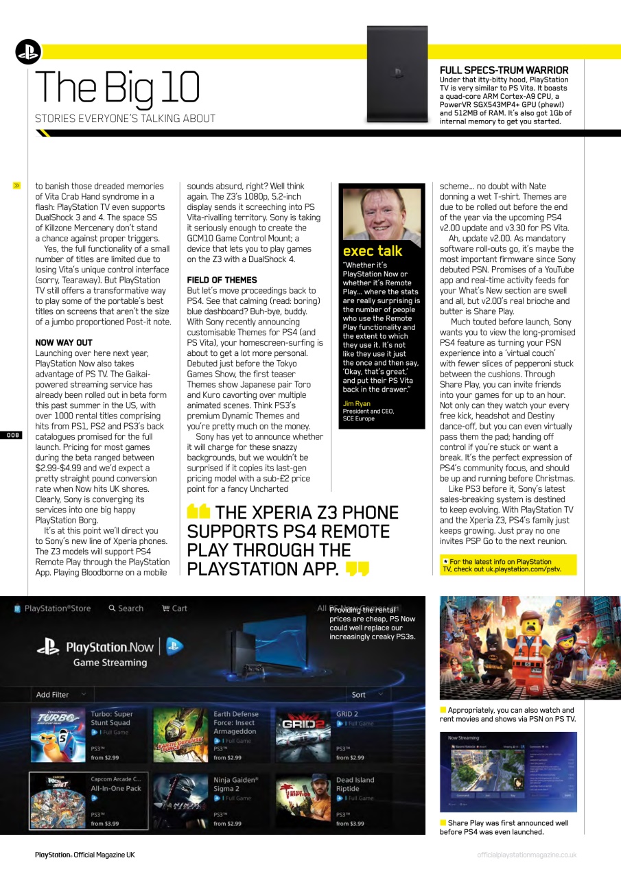 PLAY Magazine Preview Pages