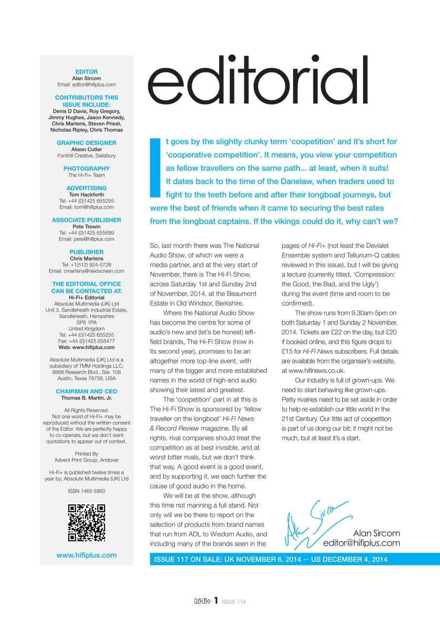 hi-fi+ Global Network Preview Pages