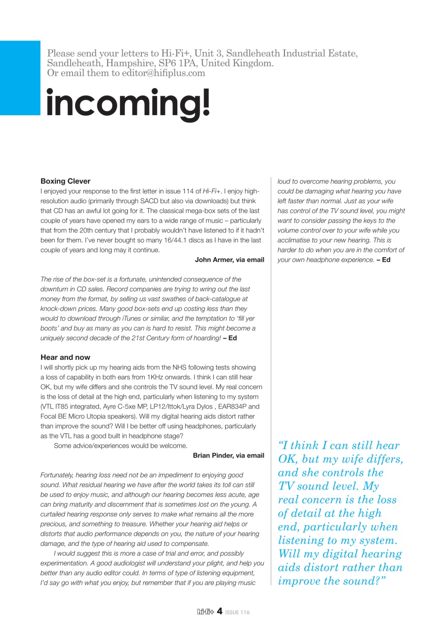 hi-fi+ Global Network Preview Pages