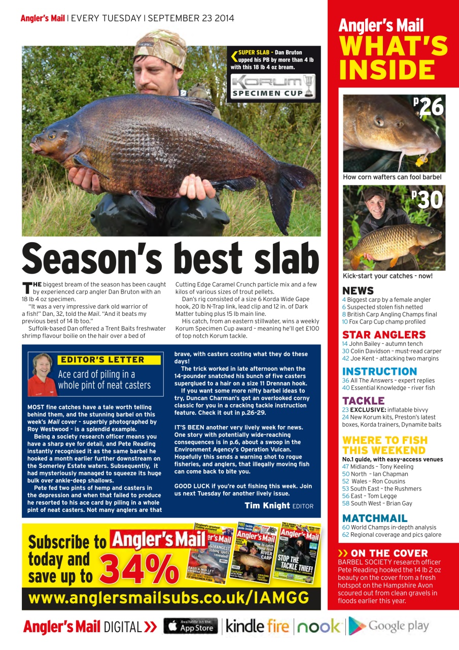 Anglers Mail Preview Pages
