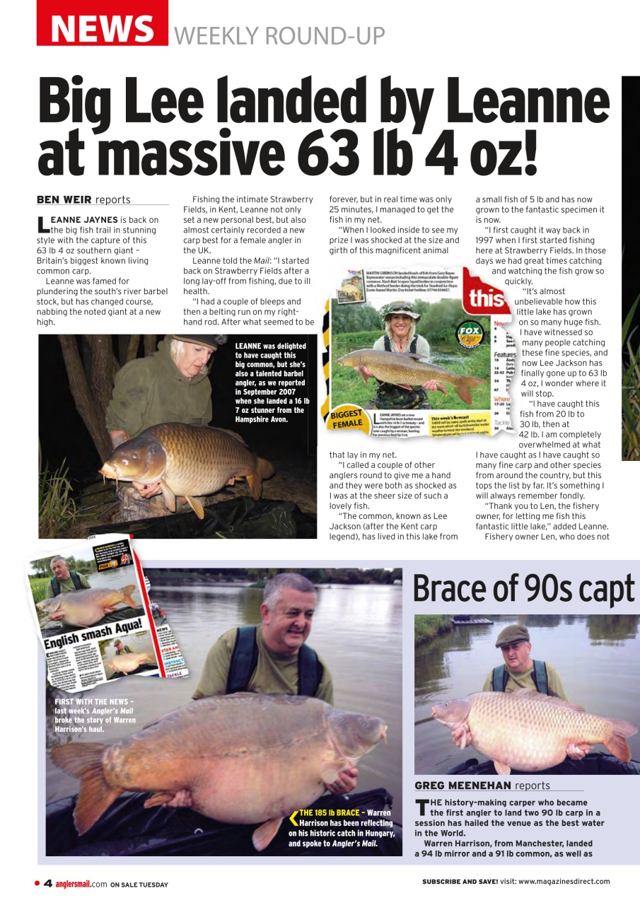 Anglers Mail Preview Pages