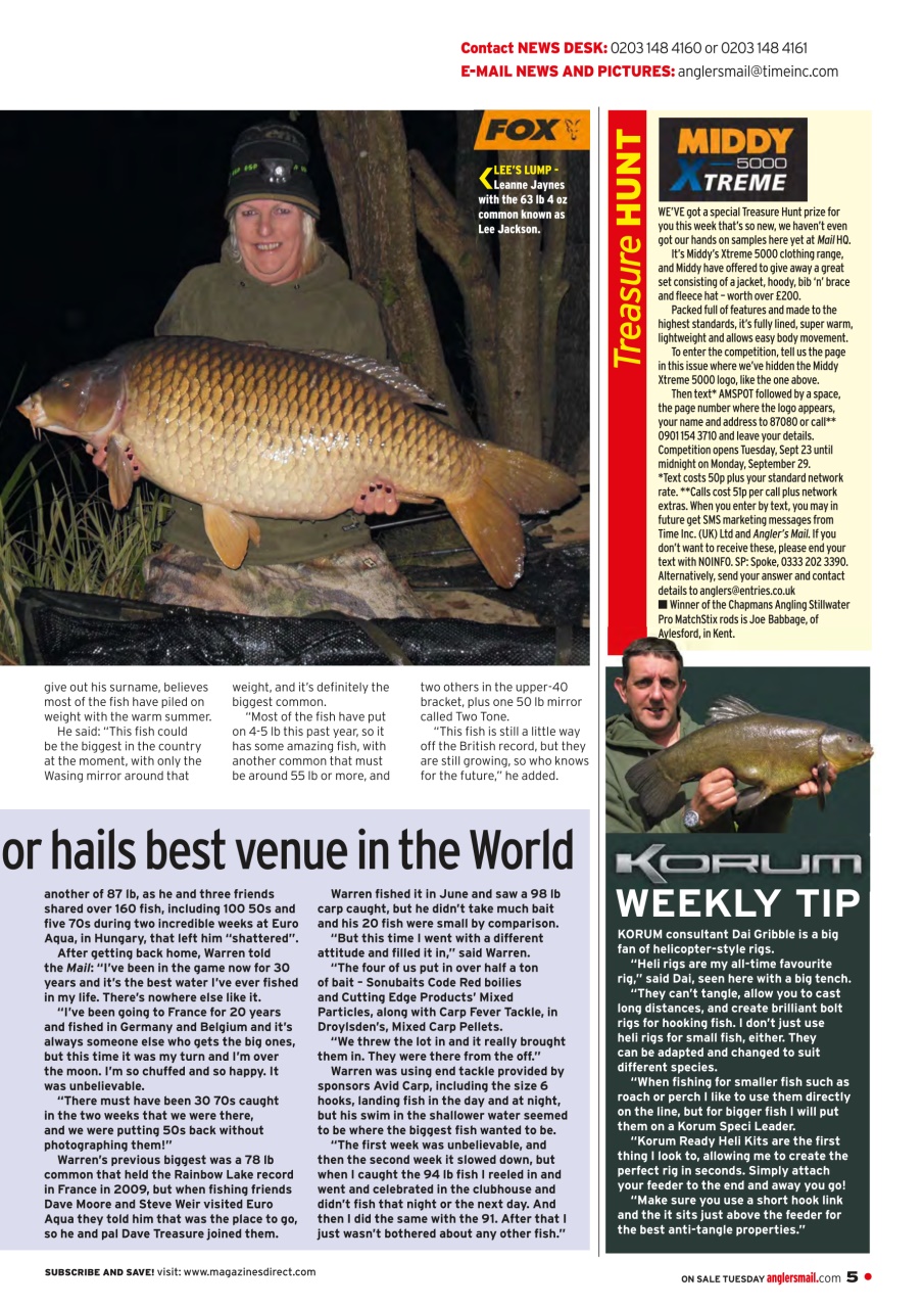 Anglers Mail Preview Pages