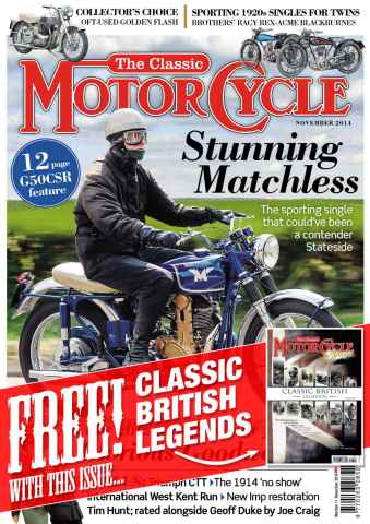 The Classic MotorCycle issue November 2014