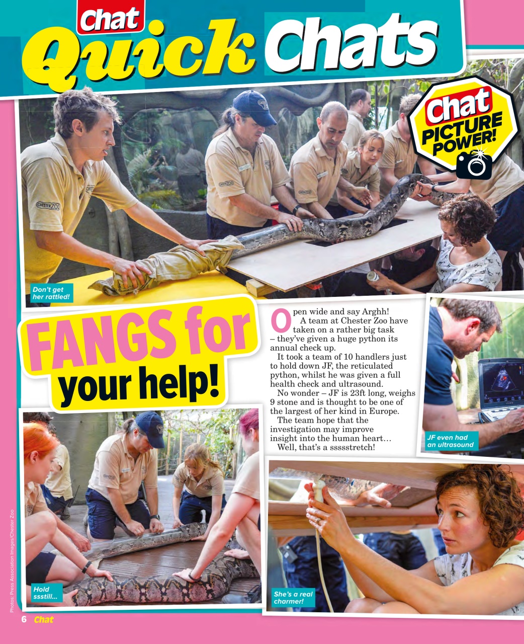 Chat Specials Preview Pages