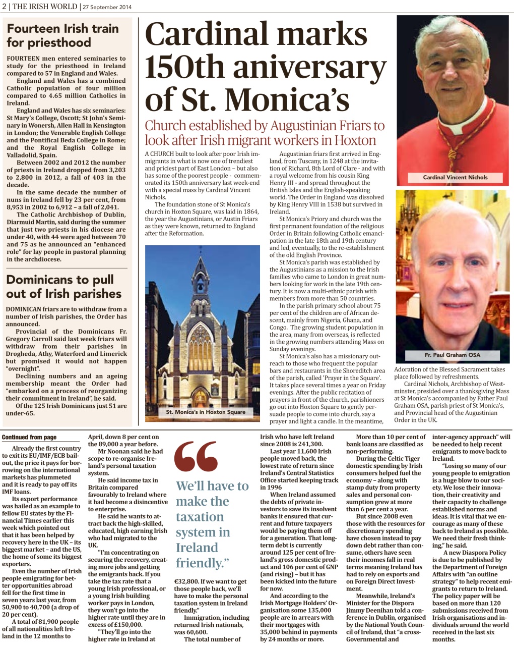 Irish World Preview Pages