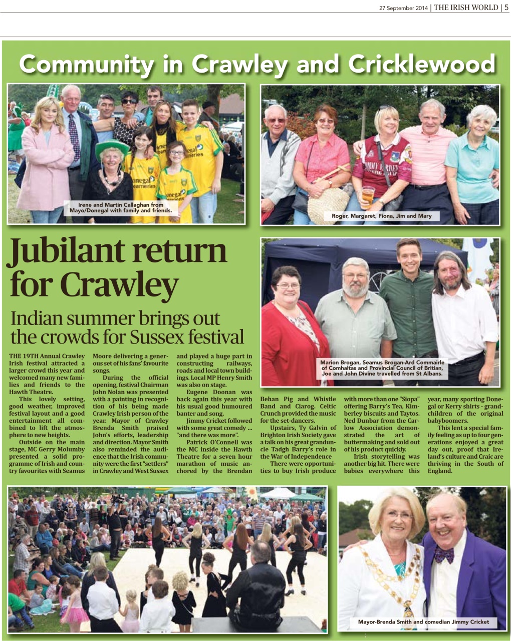 Irish World Preview Pages