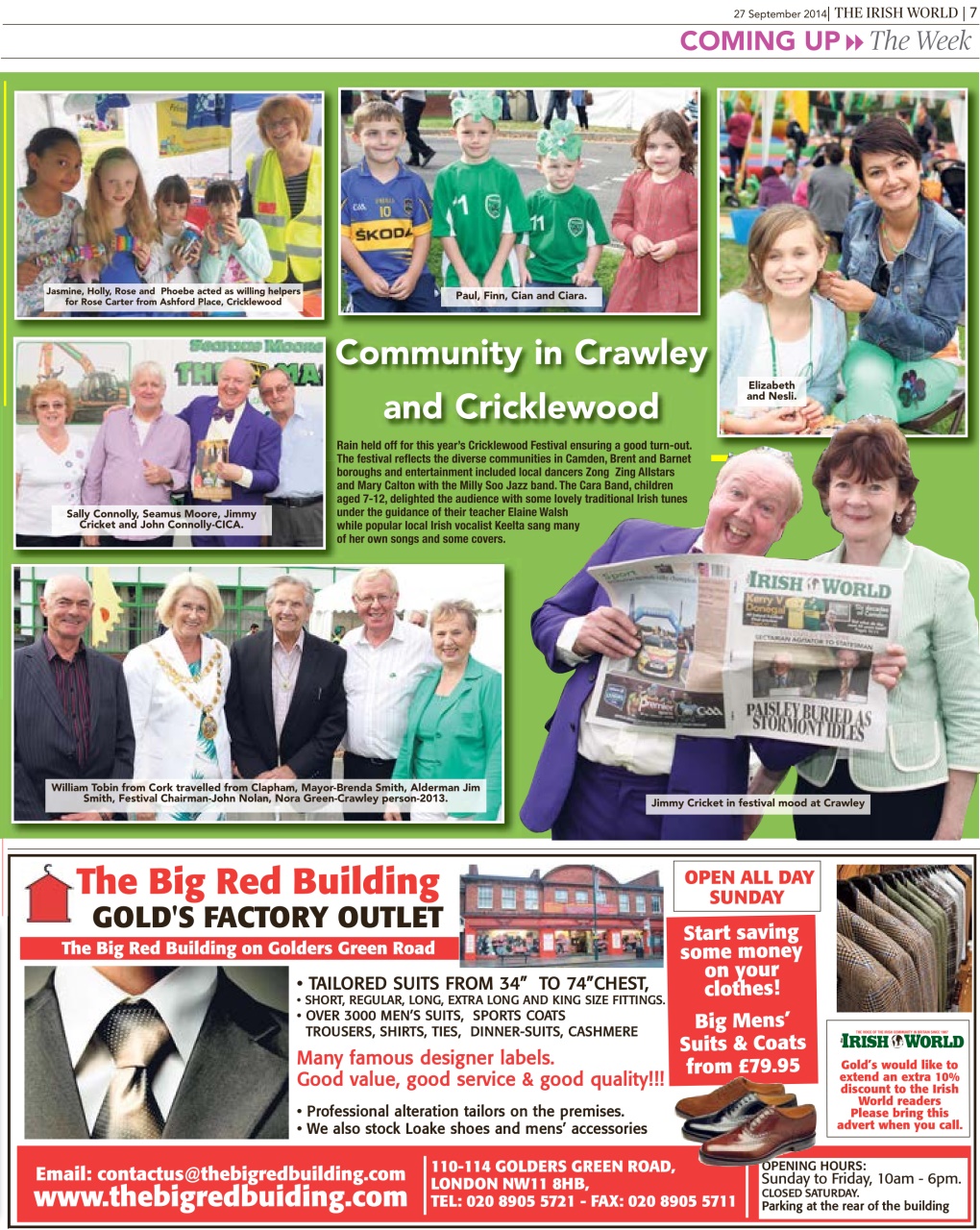 Irish World Preview Pages