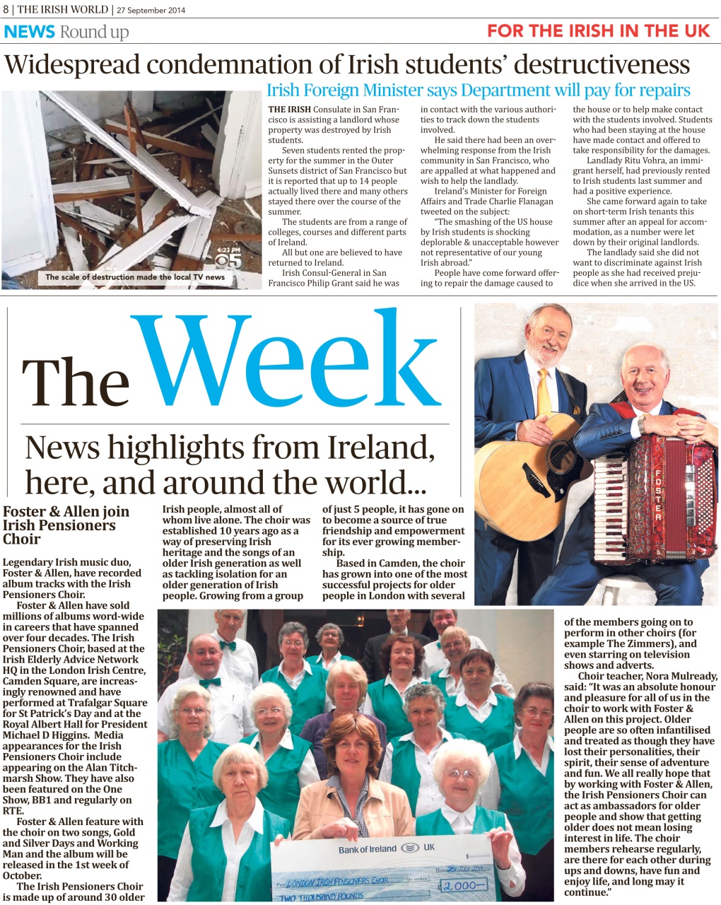 Irish World Preview Pages