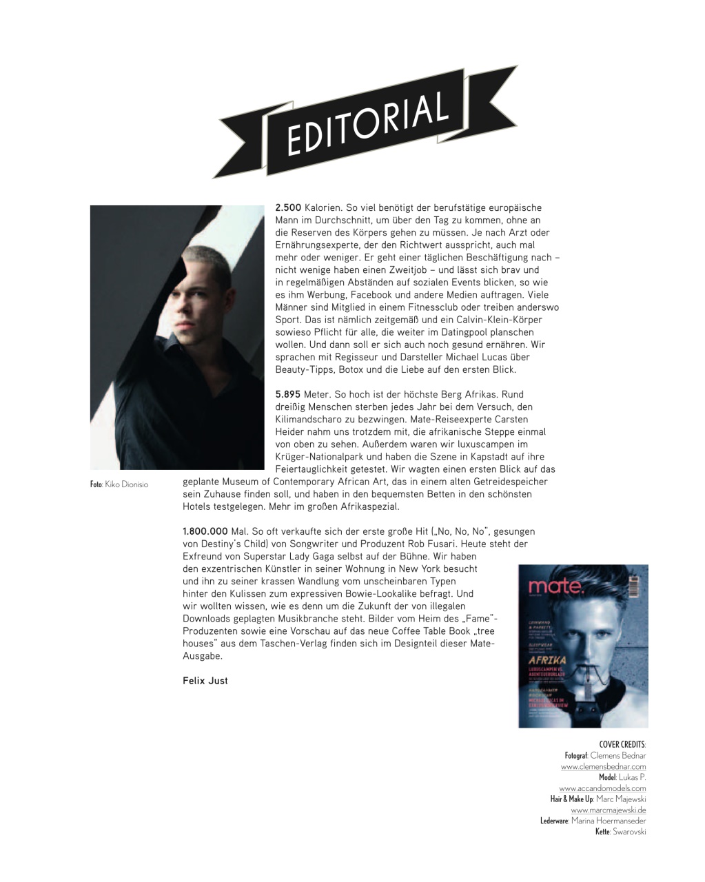 Mate Magazine Preview Pages