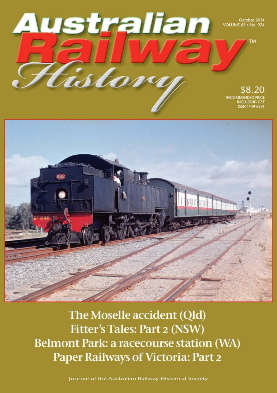 Australian Railway History Preview Pages