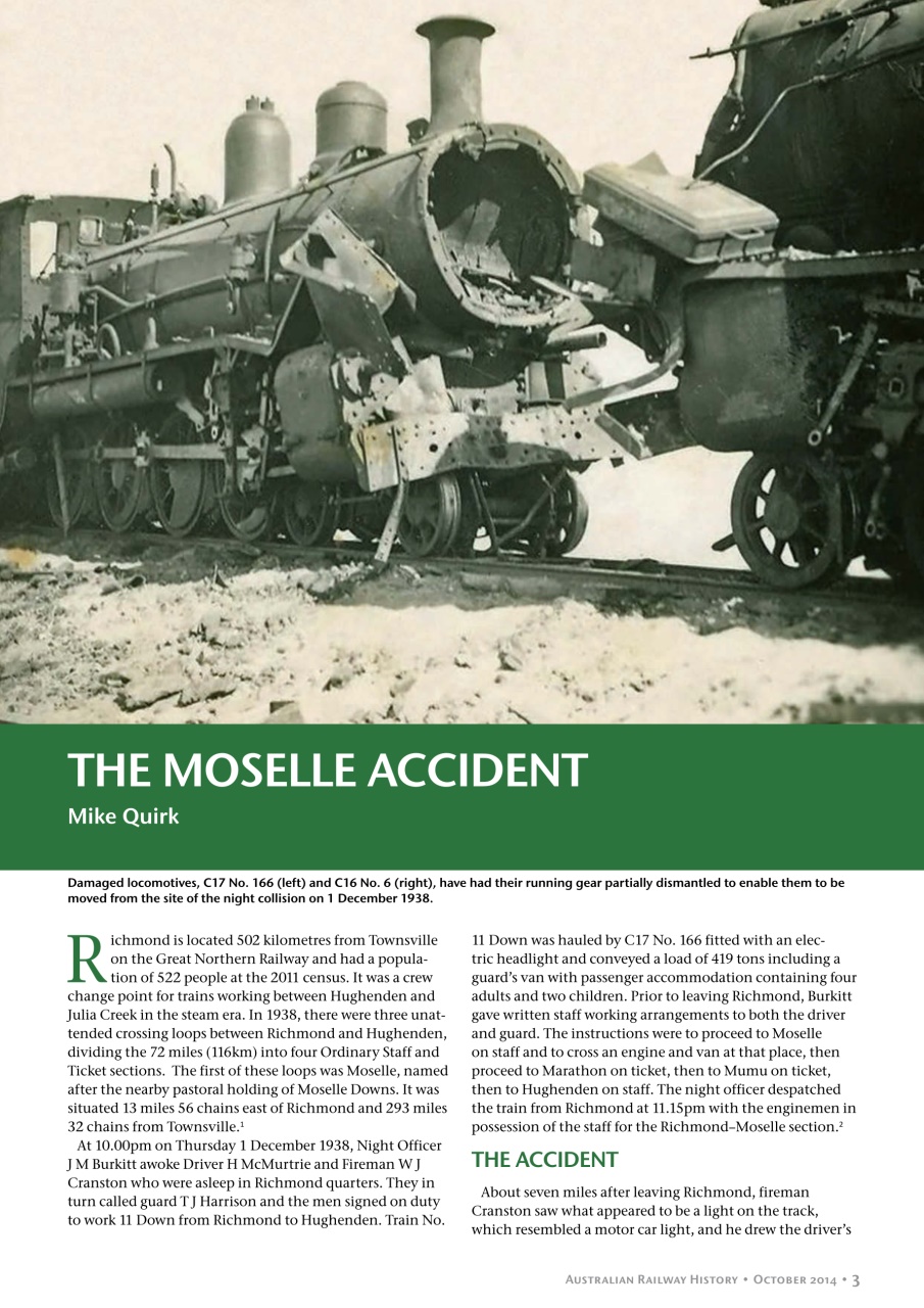 Australian Railway History Preview Pages