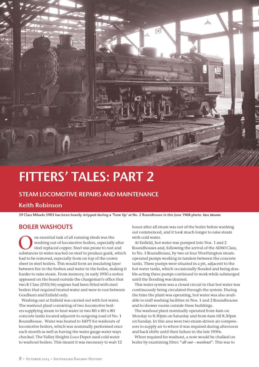 Australian Railway History Preview Pages