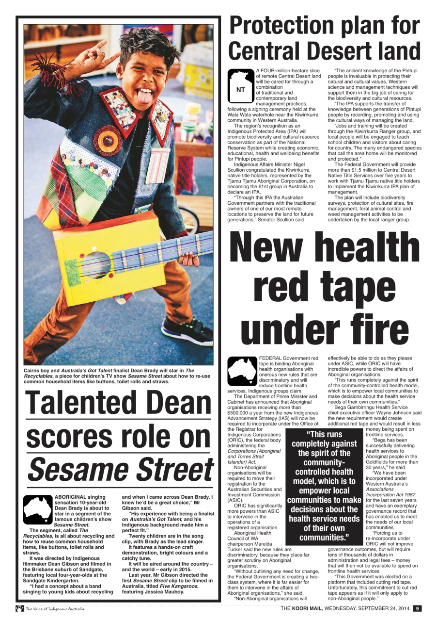 Koori Mail Preview Pages