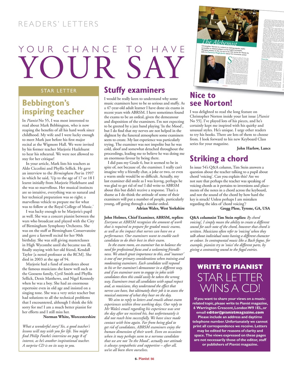 Pianist Preview Pages