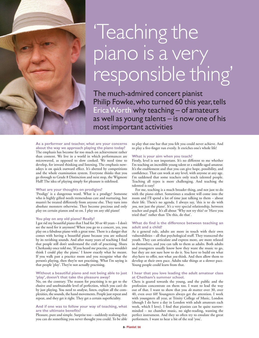 Pianist Preview Pages