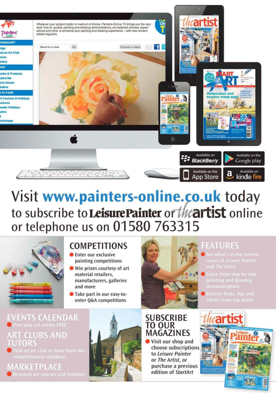 Start Art Preview Pages