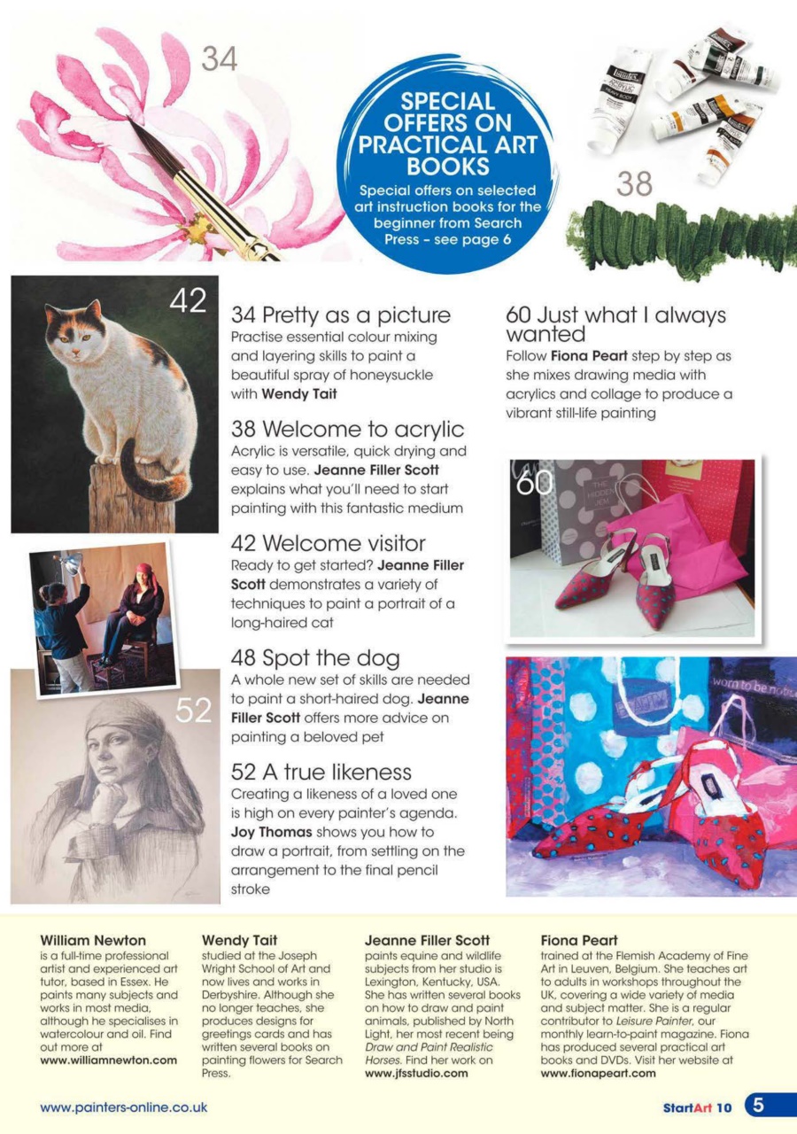 Start Art Preview Pages