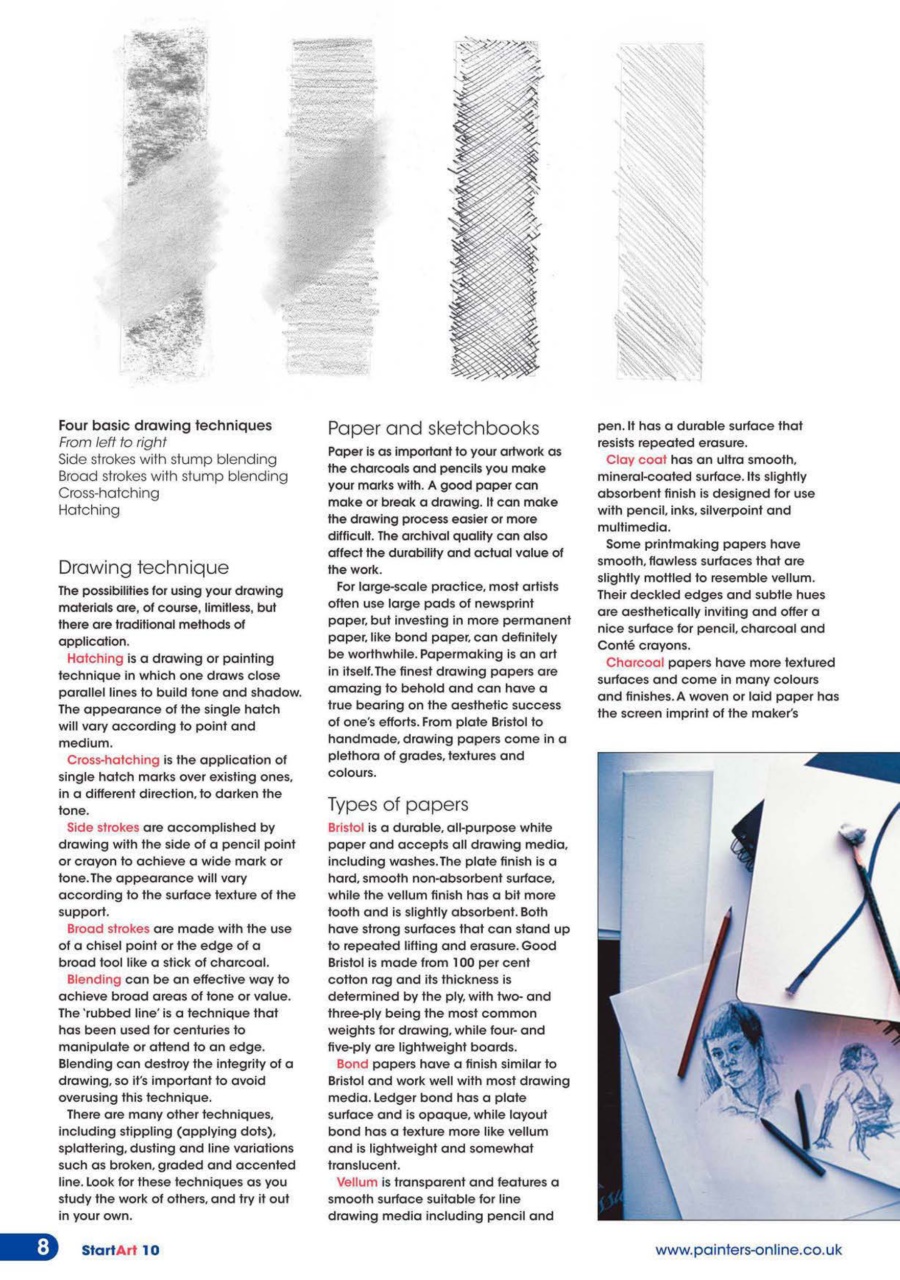 Start Art Preview Pages