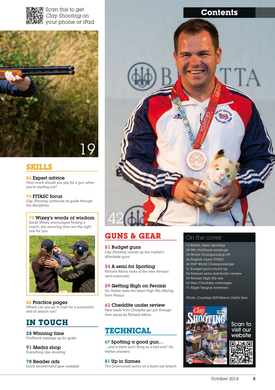 Clay Shooting Preview Pages