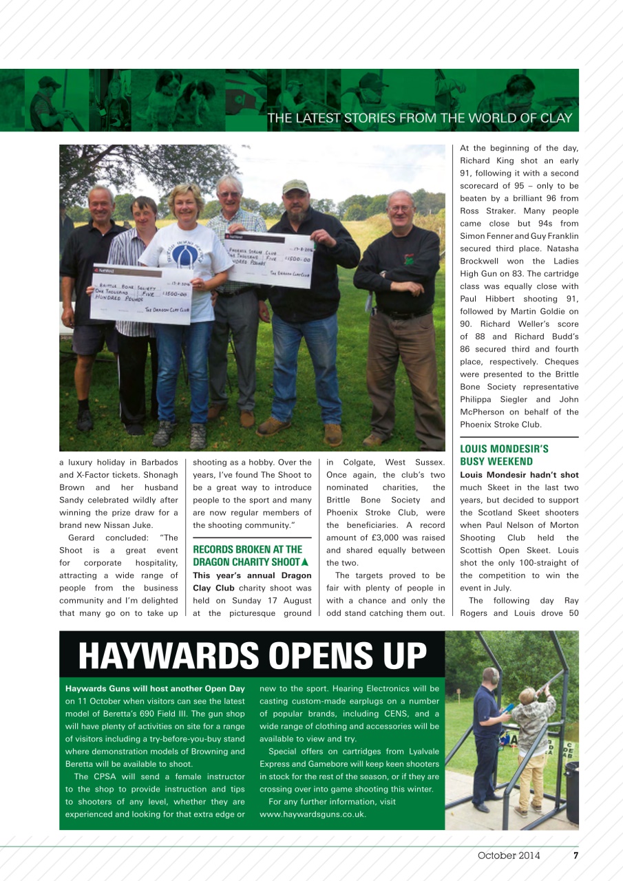 Clay Shooting Preview Pages